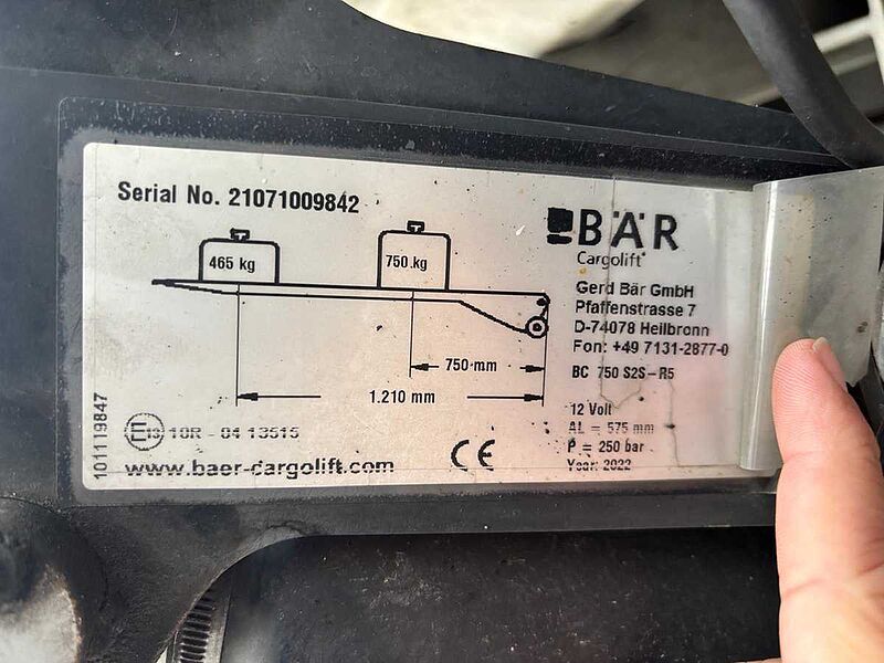 Fiat Ducato 2.2 Mjt 160cv con Sponda Caricatrice